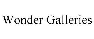 WONDER GALLERIES