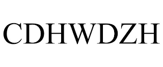 CDHWDZH