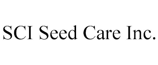 SCI SEED CARE INC.