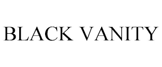 BLACK VANITY