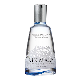 GIN MARE MEDITERRANEAN GIN COLECCIÓN DE AUTOR. DISTILLED FROM OLIVES, THYME, ROSEMARY AND BASIL 700ML. ALC. 42.7% VOL.