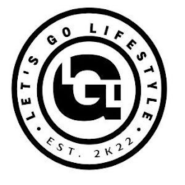 LGL · LET'S GO LIFESTYLE · EST. 2K22