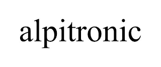 ALPITRONIC