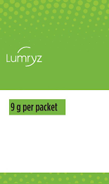 LUMRYZ 9 G PER PACKET