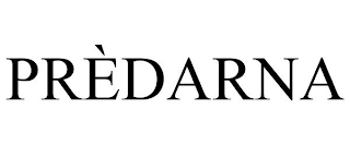 PRÈDARNA