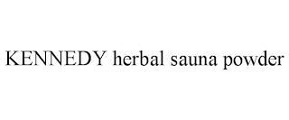 KENNEDY HERBAL SAUNA POWDER