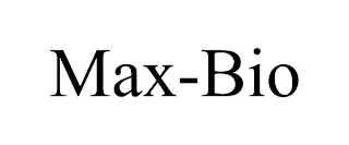 MAX-BIO