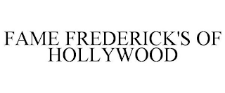 FAME FREDERICK'S OF HOLLYWOOD