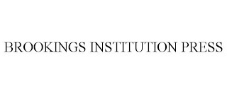 BROOKINGS INSTITUTION PRESS