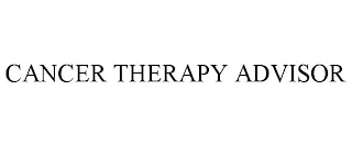 CANCER THERAPY ADVISOR