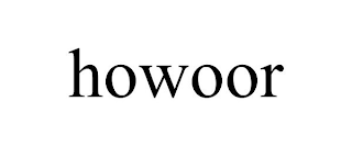 HOWOOR