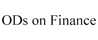 ODS ON FINANCE