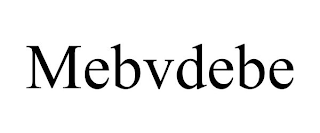 MEBVDEBE