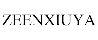 ZEENXIUYA