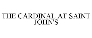 THE CARDINAL AT SAINT JOHN'S