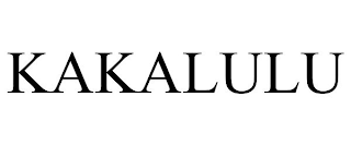 KAKALULU