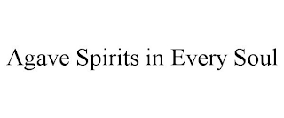 AGAVE SPIRITS IN EVERY SOUL