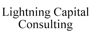 LIGHTNING CAPITAL CONSULTING