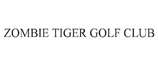 ZOMBIE TIGER GOLF CLUB