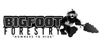 BIGFOOT FORESTRY "NOWHERE TO HIDE"