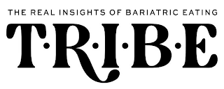 THE REAL INSIGHTS OF BARIATRIC EATING T.R.I.B.E