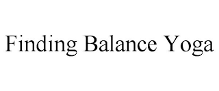 FINDING BALANCE YOGA