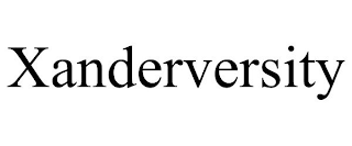 XANDERVERSITY