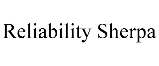 RELIABILITY SHERPA