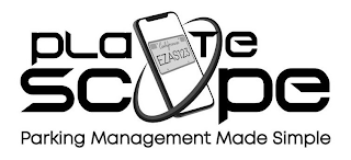 PLATE SCOPE PARKING MANAGEMENT MADE SIMPLE CALIFORNIA EZAS123