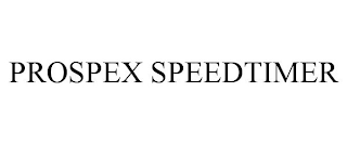 PROSPEX SPEEDTIMER