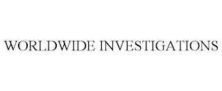 WORLDWIDE INVESTIGATIONS