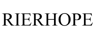 RIERHOPE