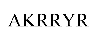 AKRRYR