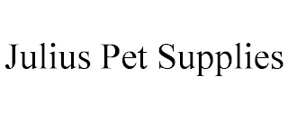 JULIUS PET SUPPLIES