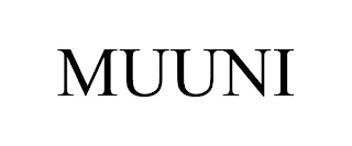 MUUNI