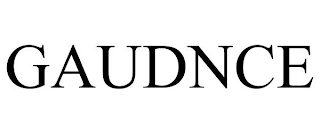 GAUDNCE