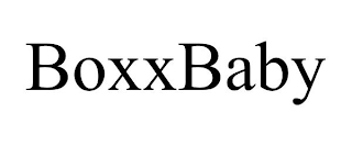 BOXXBABY