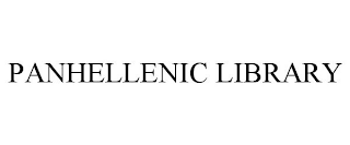 PANHELLENIC LIBRARY