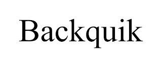 BACKQUIK