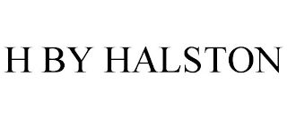 H BY HALSTON