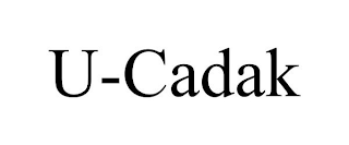 U-CADAK