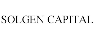 SOLGEN CAPITAL