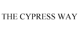 THE CYPRESS WAY