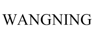 WANGNING