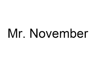 MR. NOVEMBER