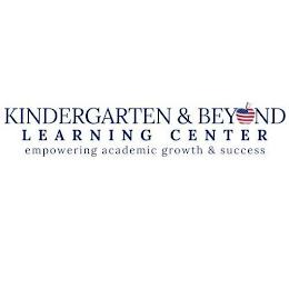 KINDERGARTEN & BEYOND LEARNING CENTER EMPOWERING ACADEMIC GROWTH & SUCCESS