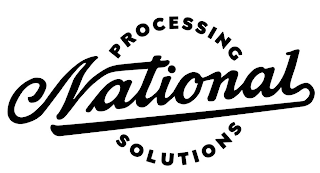 NATIONAL PROCESSING SOLUTIONS