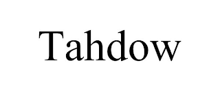 TAHDOW