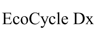 ECOCYCLE DX