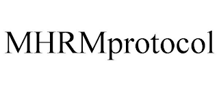 MHRMPROTOCOL